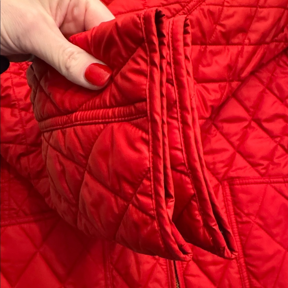 Amazing condition! L.L. Bean Signature Quilted Jacket, sz 14 - Picture 8 of 14